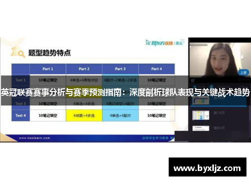 英冠联赛赛事分析与赛季预测指南：深度剖析球队表现与关键战术趋势
